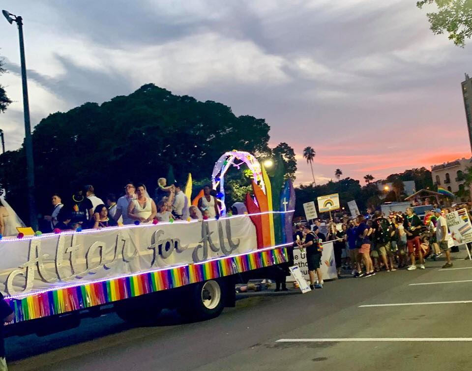 Houston Pride Parade — St. Paul's United Methodist Church